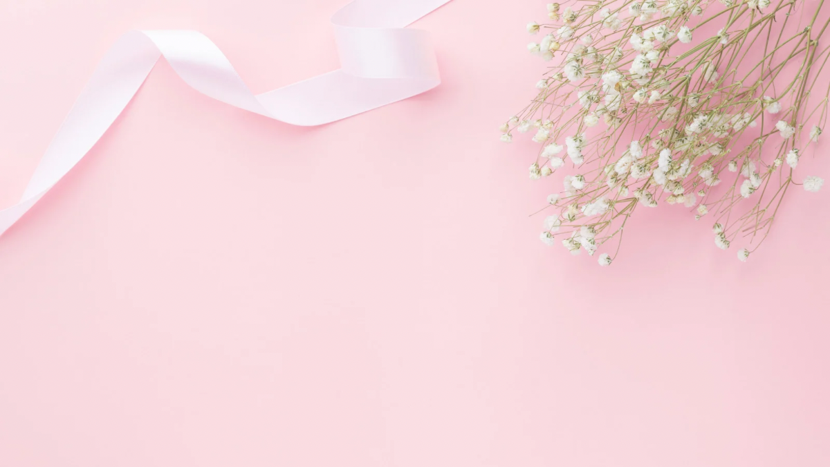 やさしい雰囲気の白いかすみ草